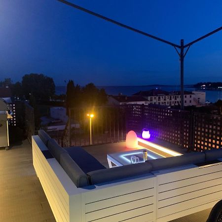Ferienwohnung Penthouse Exceptional Sea View Medulin Exterior foto